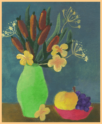 Drawing 2 from nature (oil)